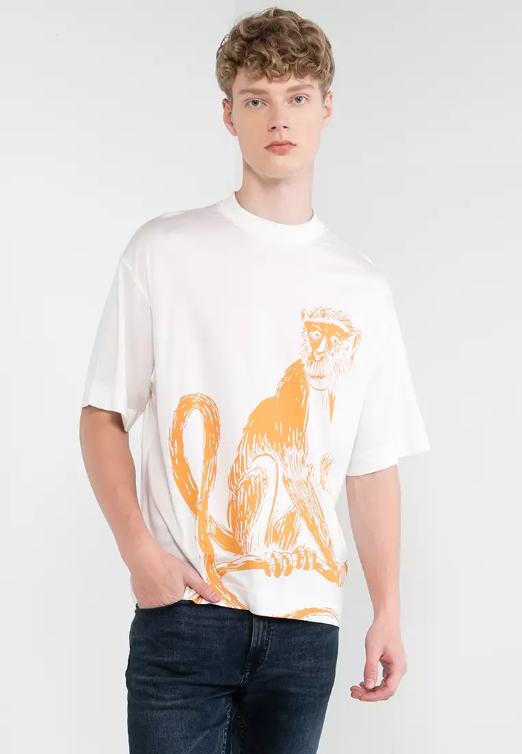 Armani jeans t top shirt online