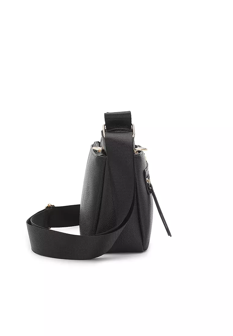 Women's Sling Bag / Crossbody Bag - Black