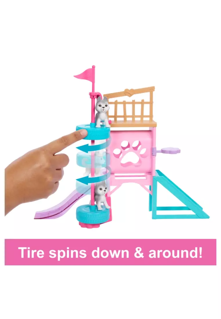 Buy Barbie Barbie And Stacie To The Rescue Puppy Playground