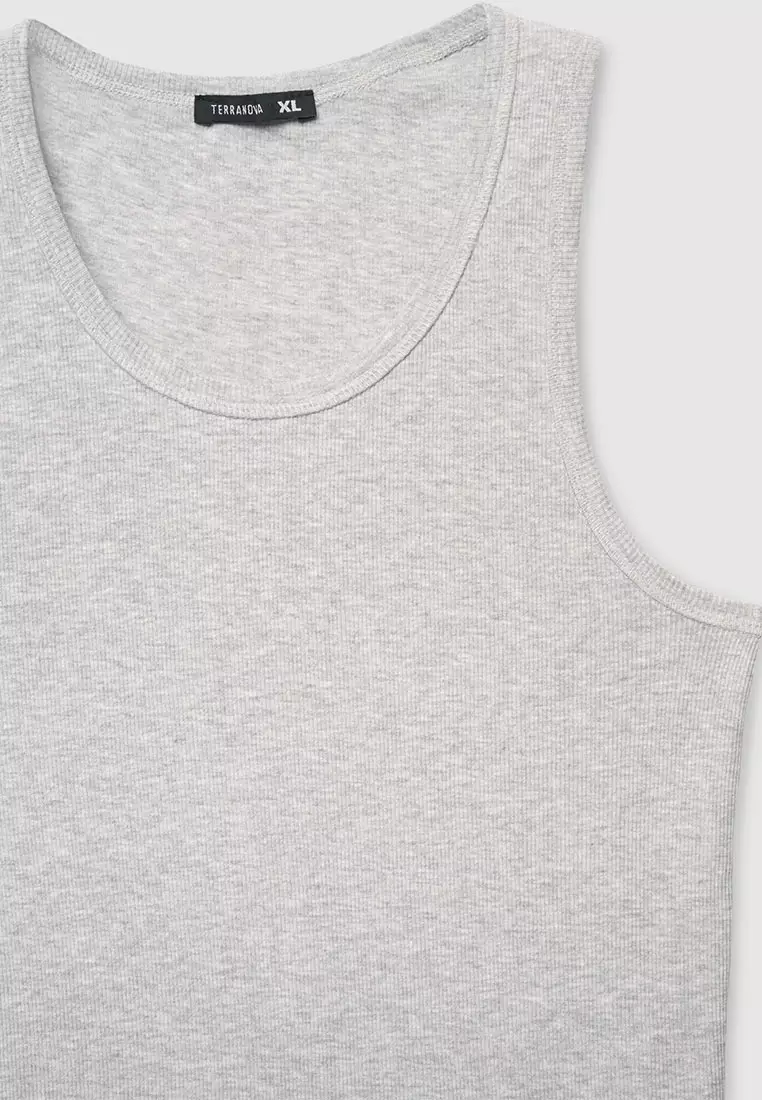 Men's Ribbed Tank Top