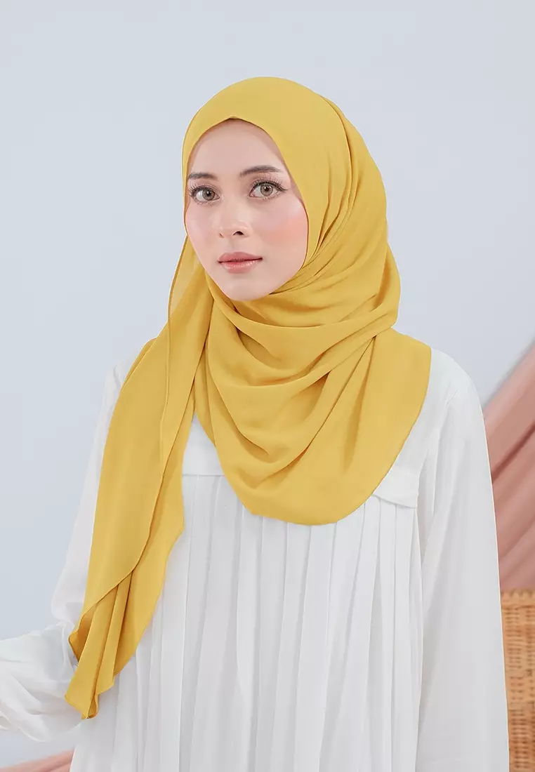 HIJAB INSTAN SABIYA - HOT MUSTARD
