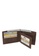 Volkswagen brown Men's RFID Genuine Leather Bi Fold Center Flap Short Wallet With Coin Compartment C80FEAC4B2A035GS_6