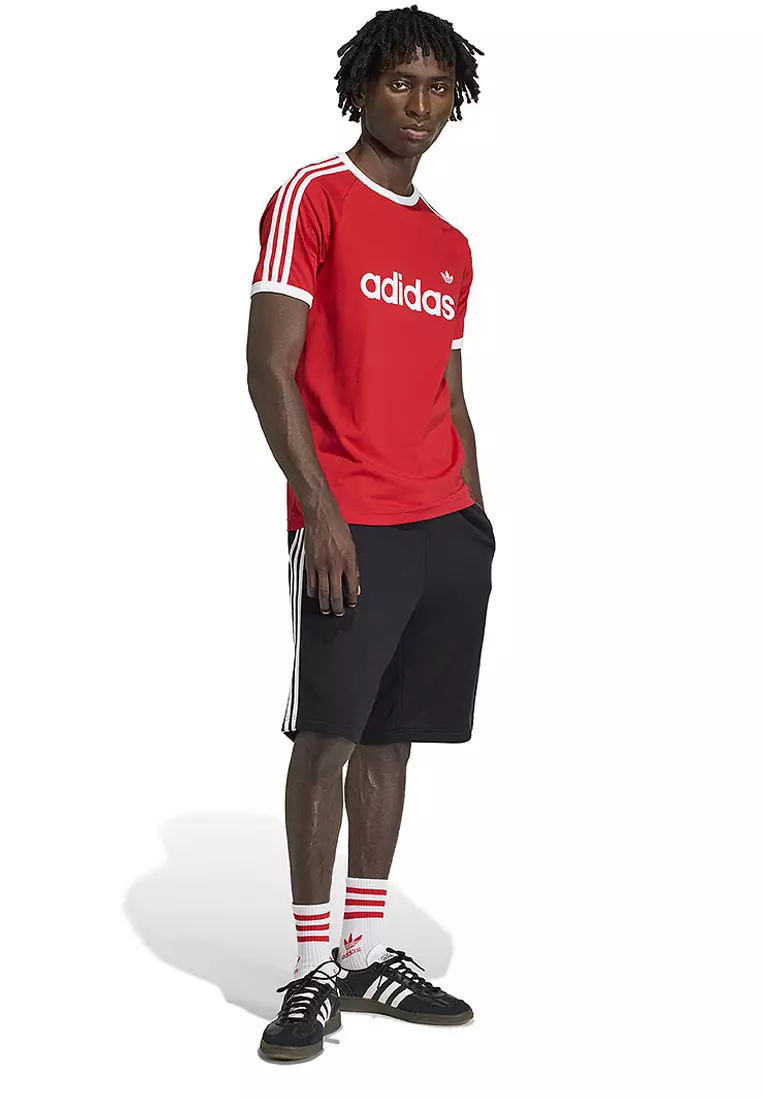 3-Stripes Slim Ringer T-Shirt