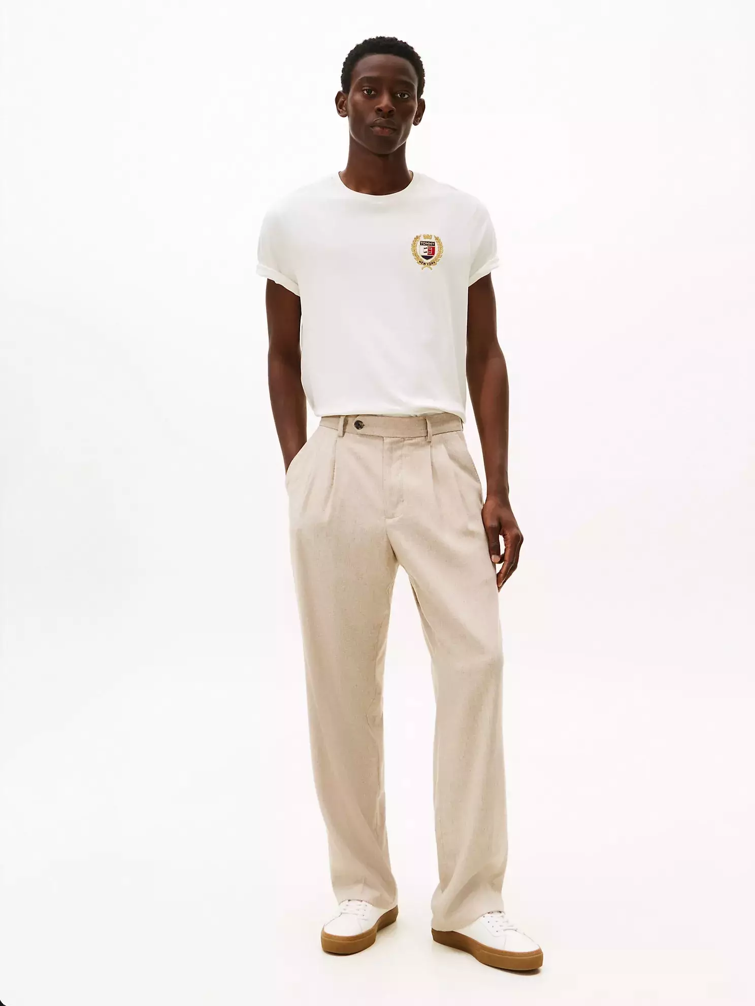 Tommy Hilfiger - Laurel Leaf Cotton Interlock T-Shirt