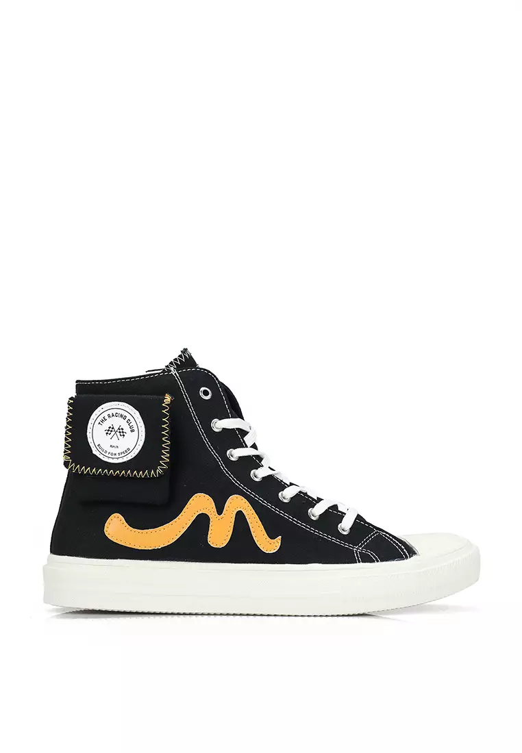 Discount on Milliot  shoes - SKU: DW Motorsport x Milliot Gotta Run Rounded Toe Sneakers