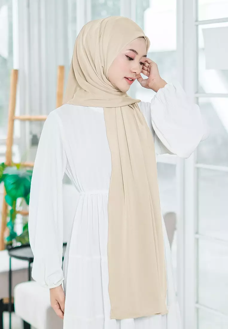 HIJAB INSTAN QILA - SOFT CHOCO