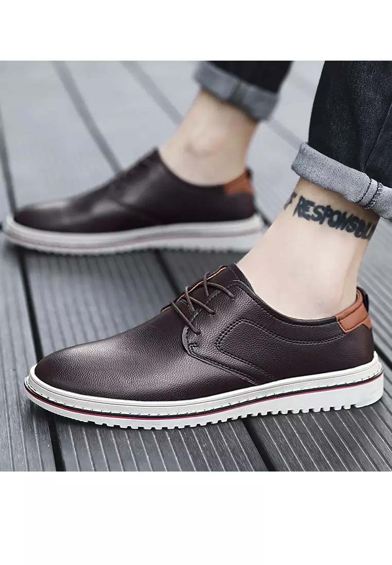 Leather Business Derby Shoes YY8111