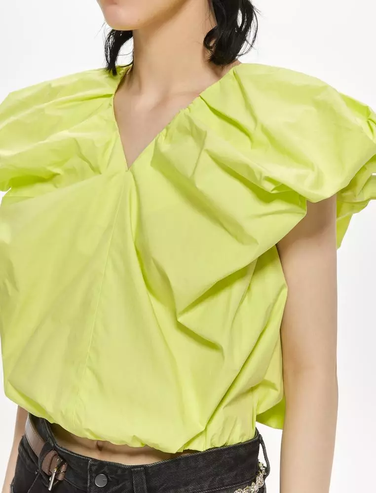 V-Neck Avant-Garde Elegant Sleeveless Top