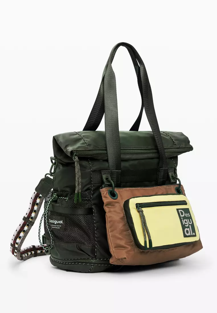 Voyager backpack in two-tone nylon