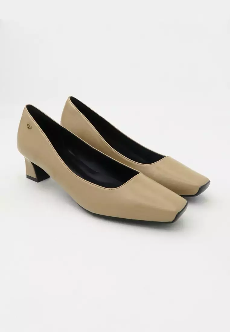 Slide On Heel Pumps