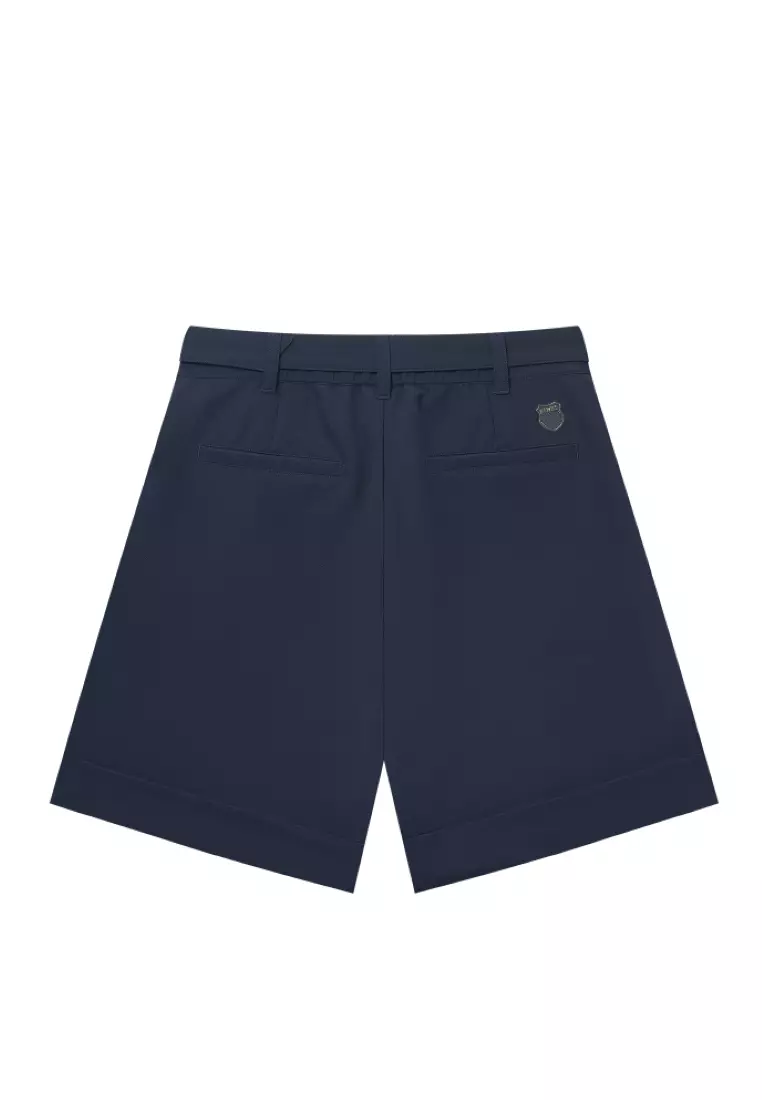 WOMEN'S K-SWISS LOGO BELTED CHIC SHORTS