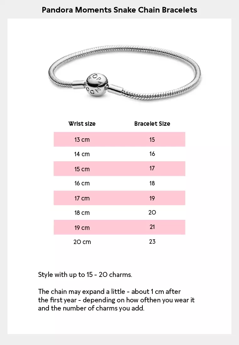 Pandora x Marvel The Avengers Logo Clasp Snake Chain Bracelet