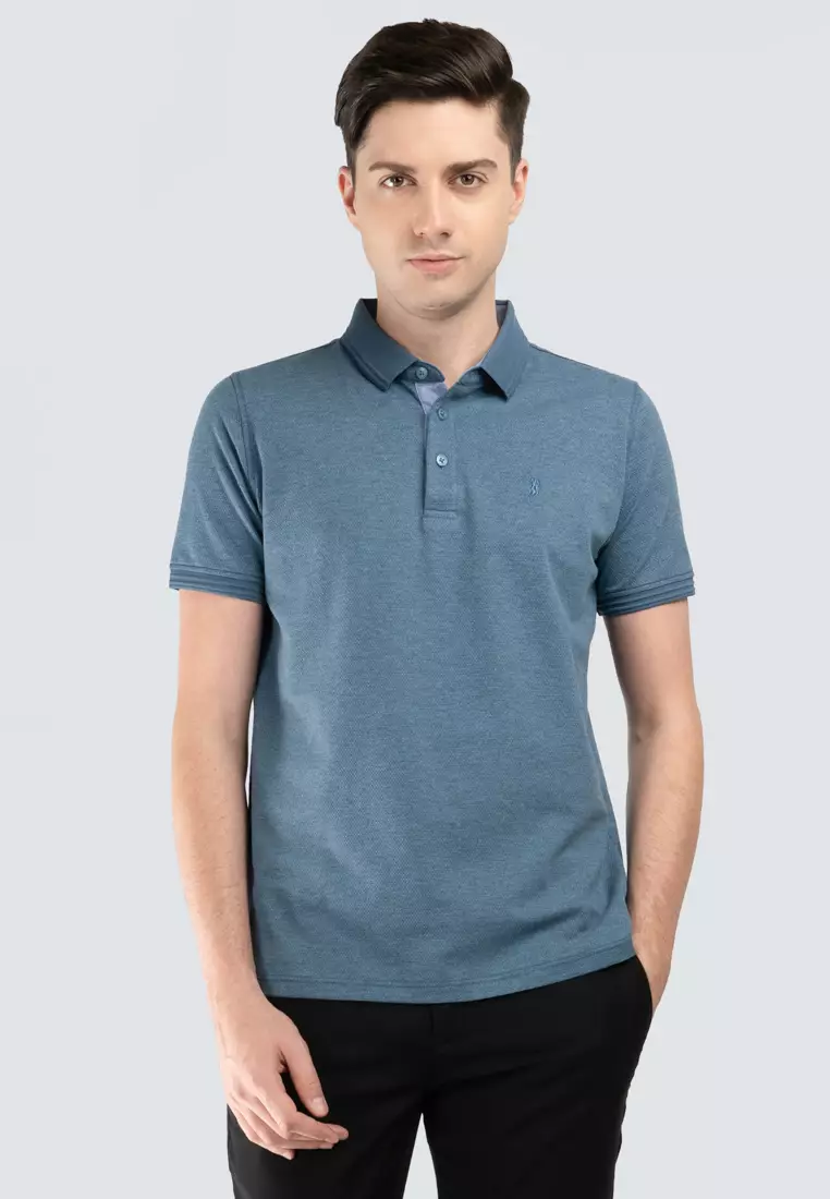 Short collar polo sale