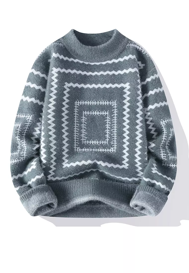 Fringe knit sweater cheap