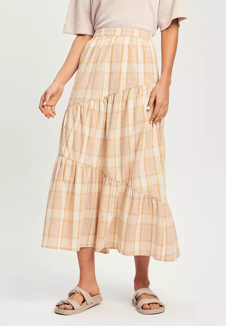 St MRLO Evans Midi Skirt 2024 Buy St MRLO Online ZALORA Hong Kong
