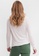 Vero Moda white Mika Modal Long Sleeves Ruched Top 71AF0AAB4F86FFGS_2