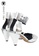 ISABEL MARANT ETOILE silver isabel marant etoile Silver Kitten Heels Sandals F3285SH36A691FGS_3