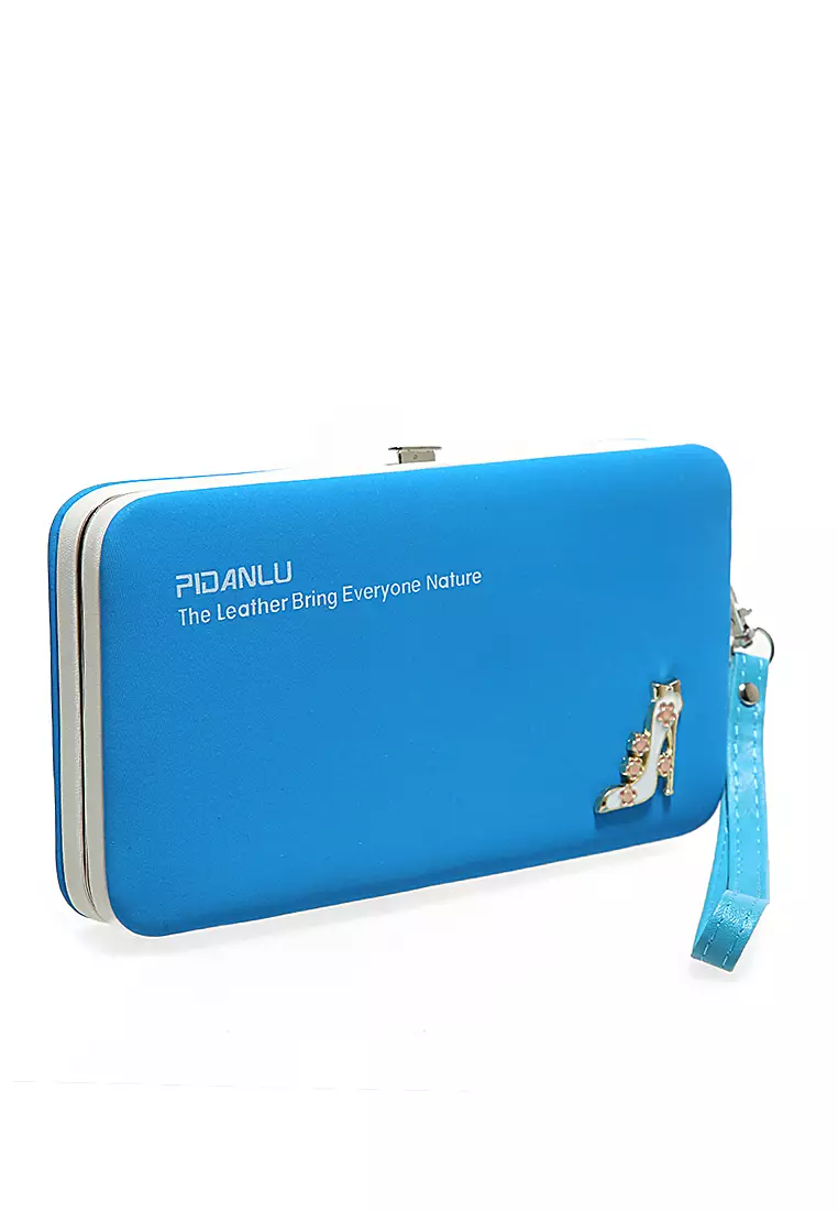 Dompet Wanita Panjang Model Pidanlu Long Wallet Many Slot Material PU Leather ORIGINAL