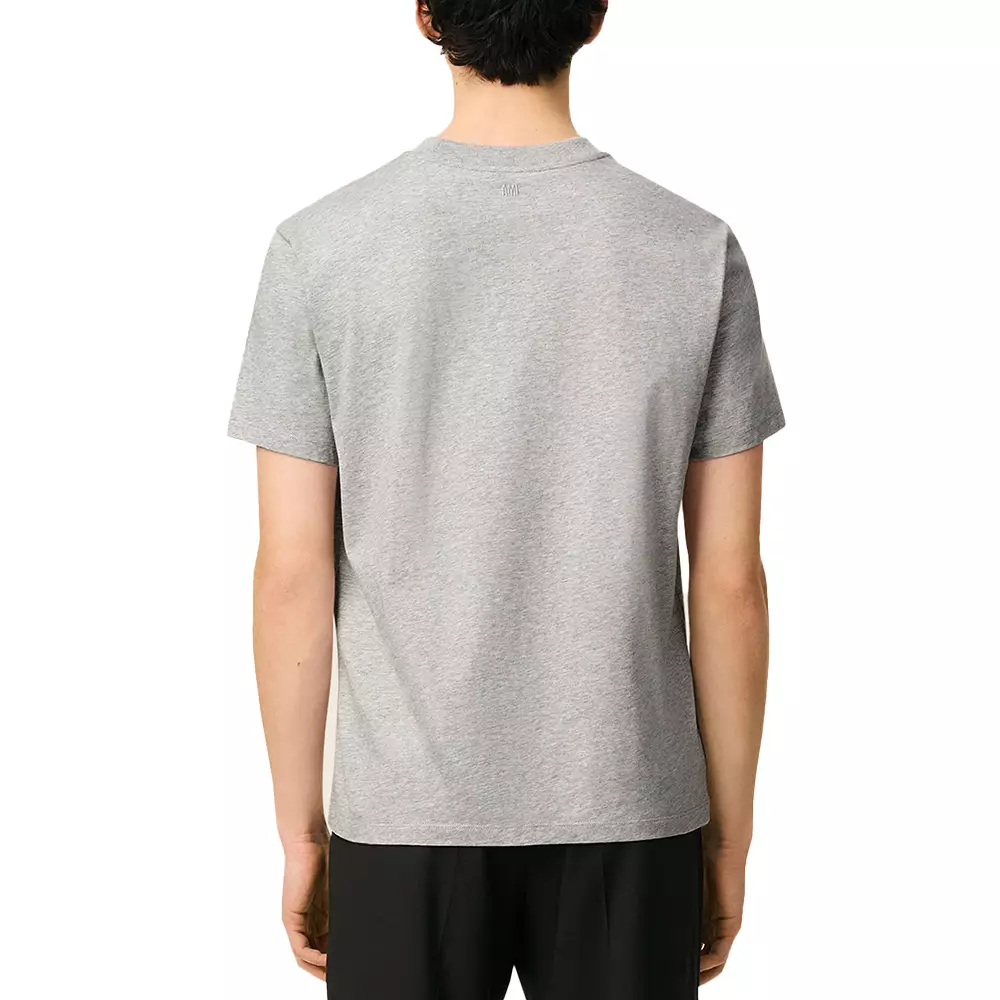 Black Ami De Coeur Short Sleeves T-Shirt Cotton Grey
