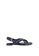 SEMBONIA blue Women Satin Flat Sandal 73B21SH4015600GS_1