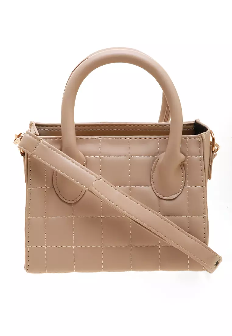 Vishi Tas Selempang Wanita Got One Rope Quality Premium - Cream
