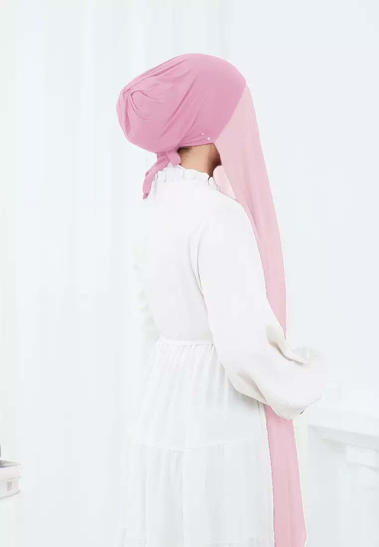 HIJAB INSTAN ELENA - BABY PINK