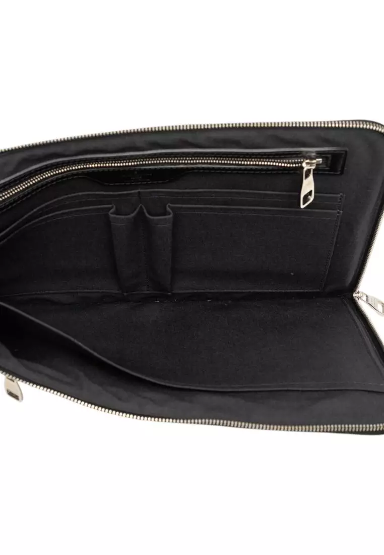 Pre-Loved Louis Vuitton Damier Graphite Poche Documents Portfolio