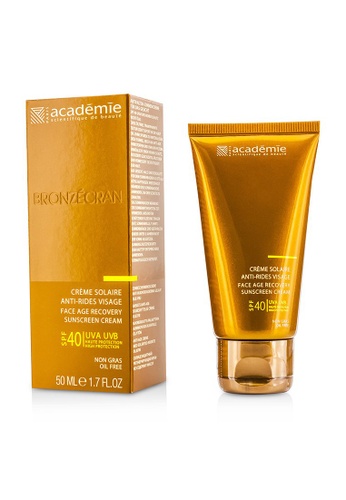 Buy Academie Academie Scientific System Face Age Recovery Sunscreen Cream Spf40 50ml 1 7oz Zalora Hk