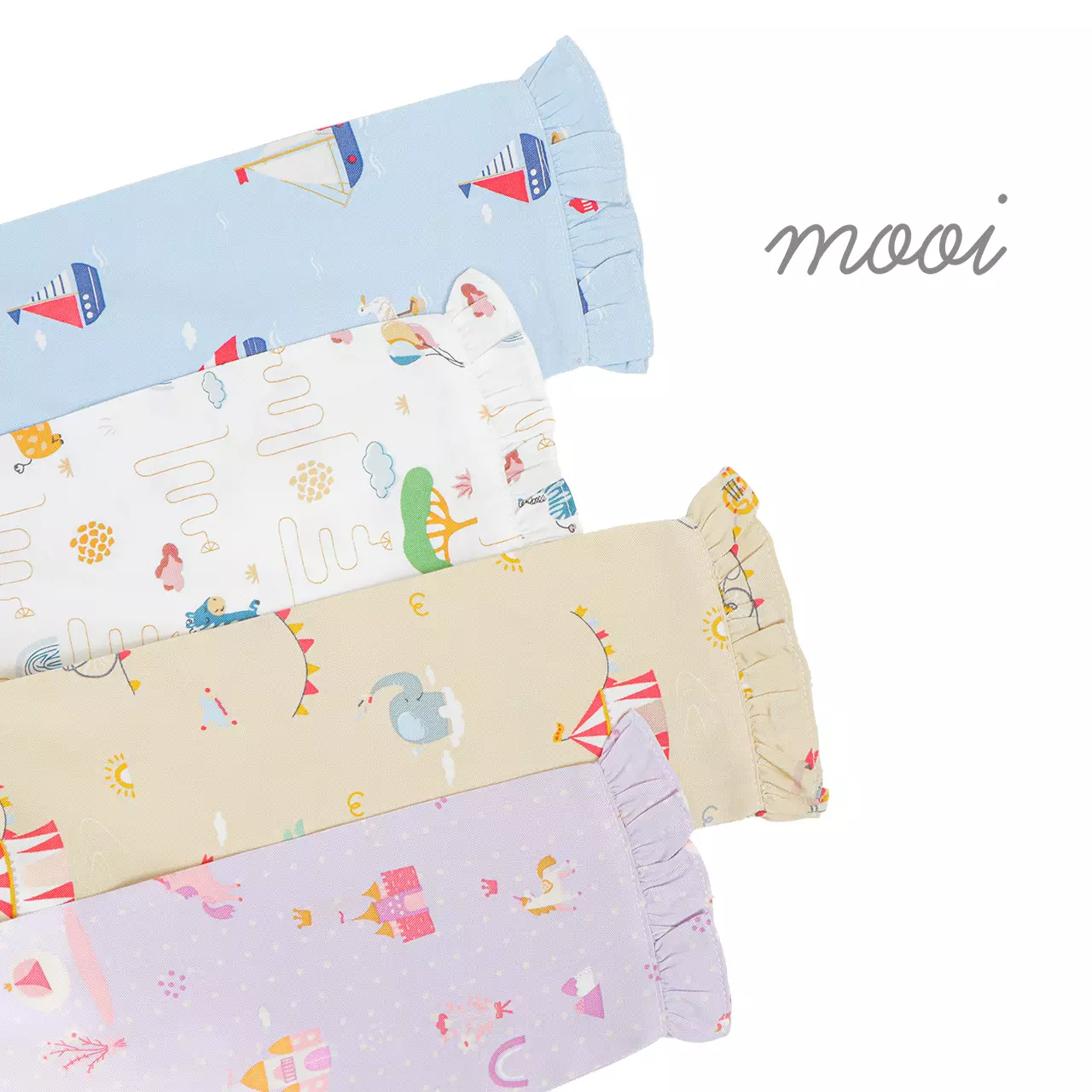 Mooi Piyama Panjang Anak Baju Tidur Cheryl Anak Long Pajamas Kids - Blue