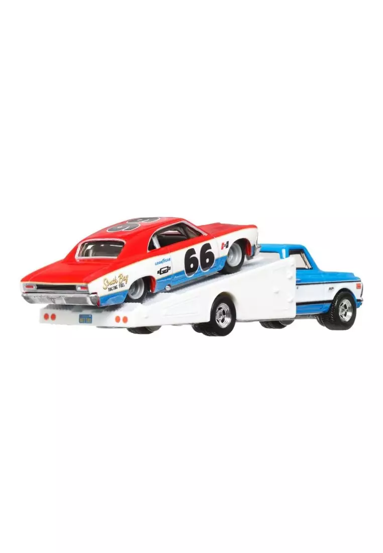 Hot Wheels Premium Team 2024 '66 Chevelle & 72 Chevy Ramp Truck