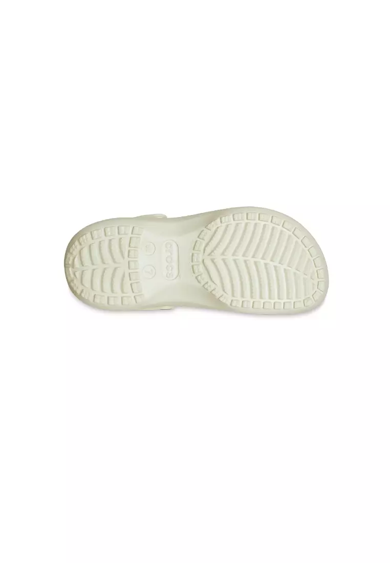 Women's Classic Paltform Clog In Bone
