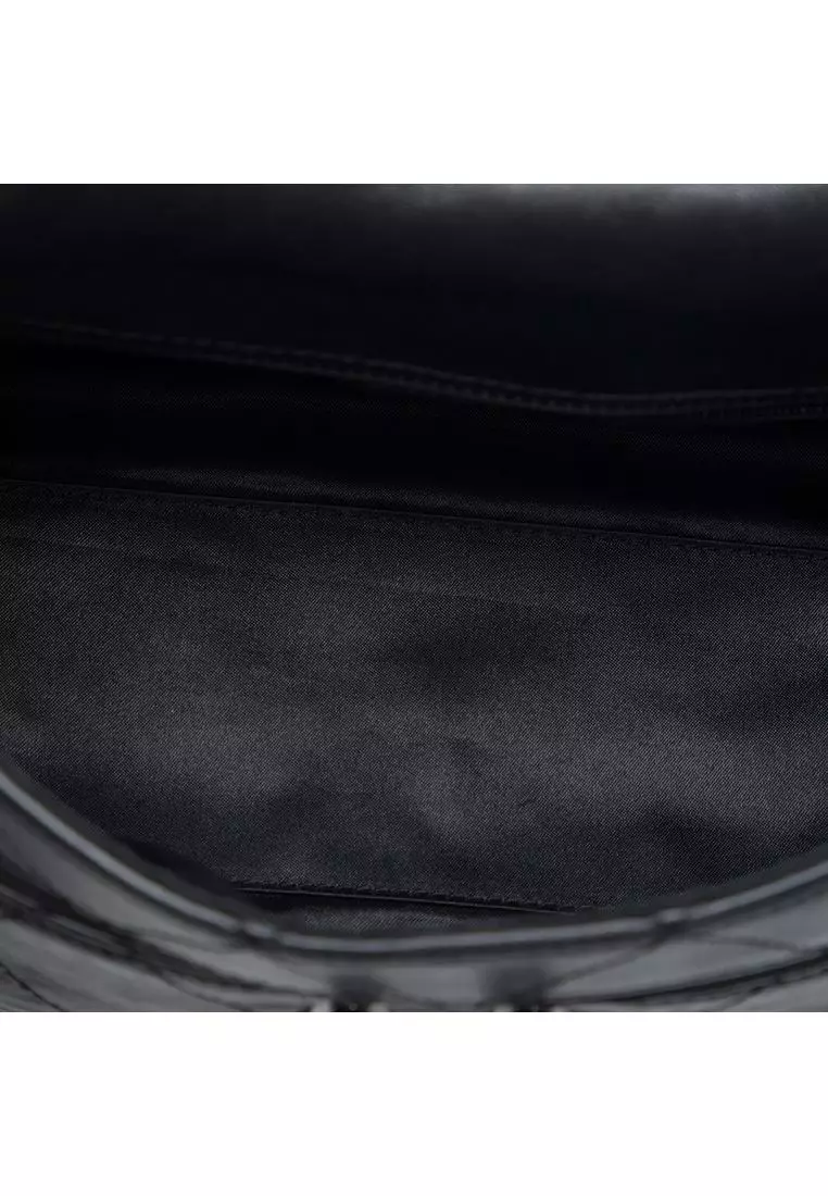Pre-Loved Chanel Quilted Calfskin Bijoux Ring Chain Flap