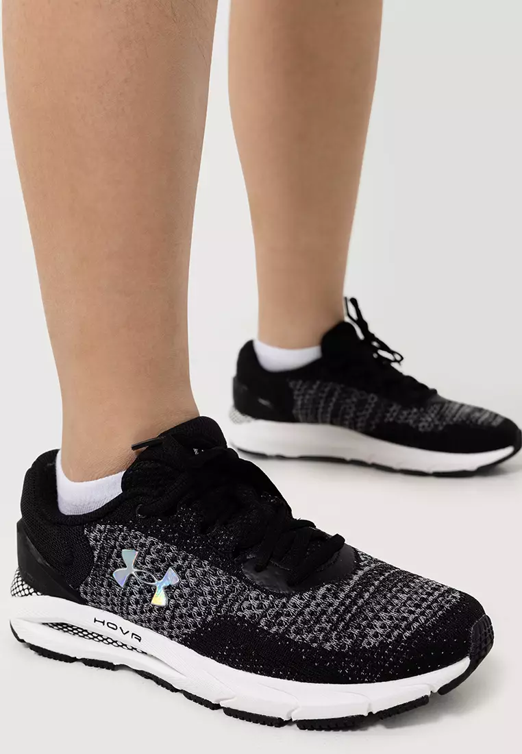 under armour hovr black and white