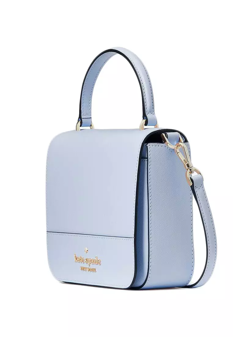 Kate Spade Staci Square Crossbody Light Blue