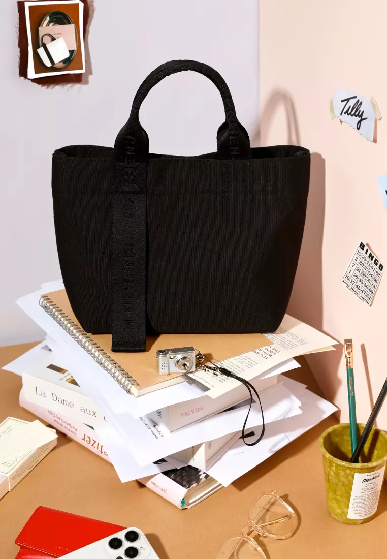TILLY Canvas Handbag Black