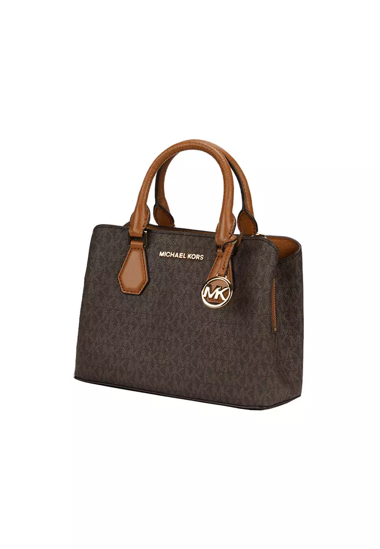 Michael Kors medium tan camille leather handbag Women s handbags