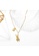 Air Jewellery gold Luxurious Rabbit Necklace In Rose Gold D6BFFAC2D41CC9GS_4