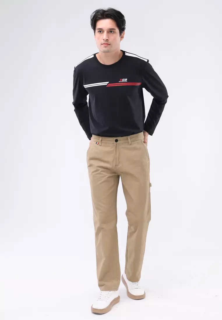 Regular Fit Colored Pants