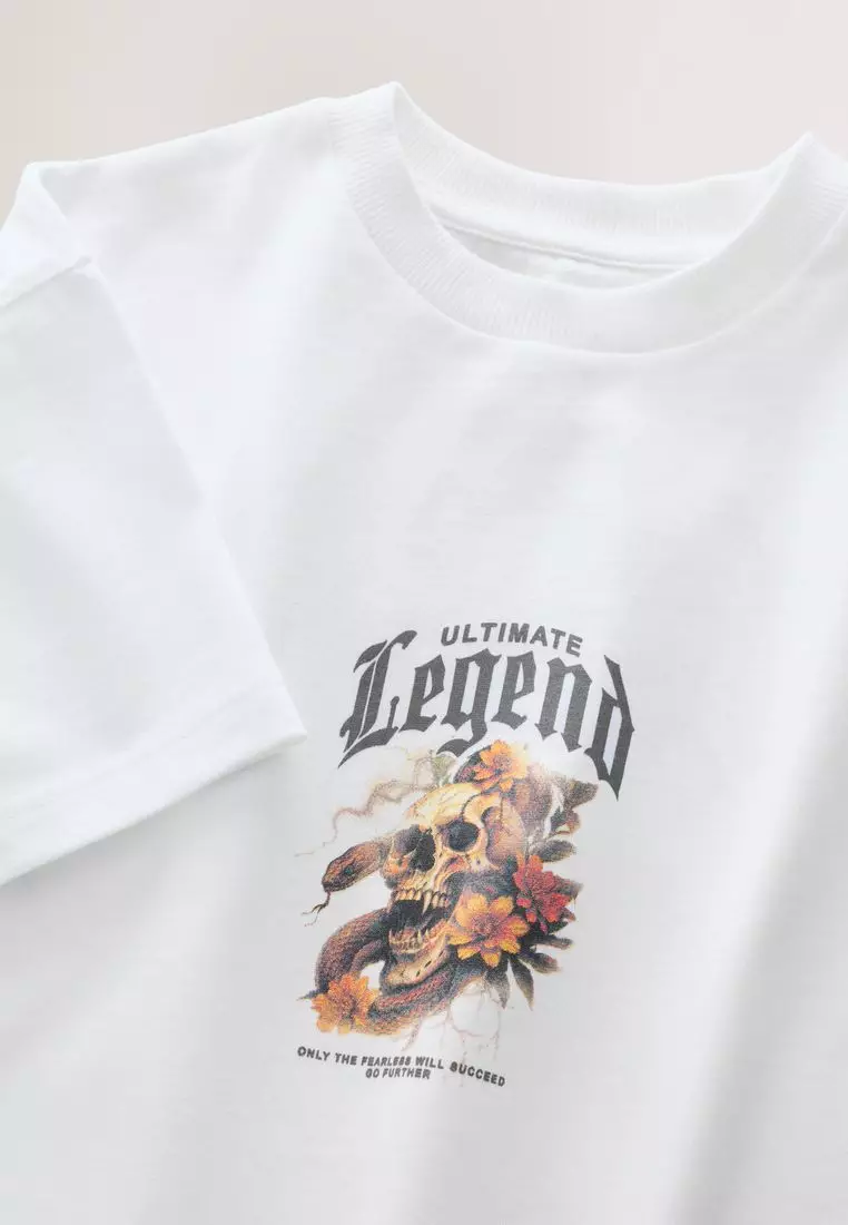 Relaxed Fit Short Sleeve Graphic T-Shirt