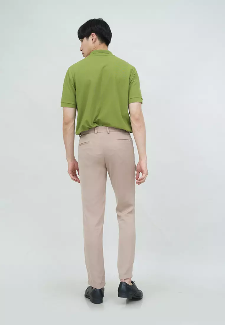 polo shirt baju kaos kerah polo slim houseofcuff hijau