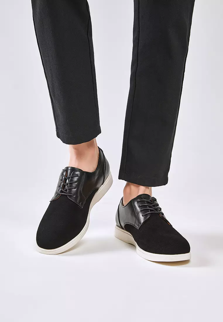 Cow Suede Derby Shoes KB8848-3