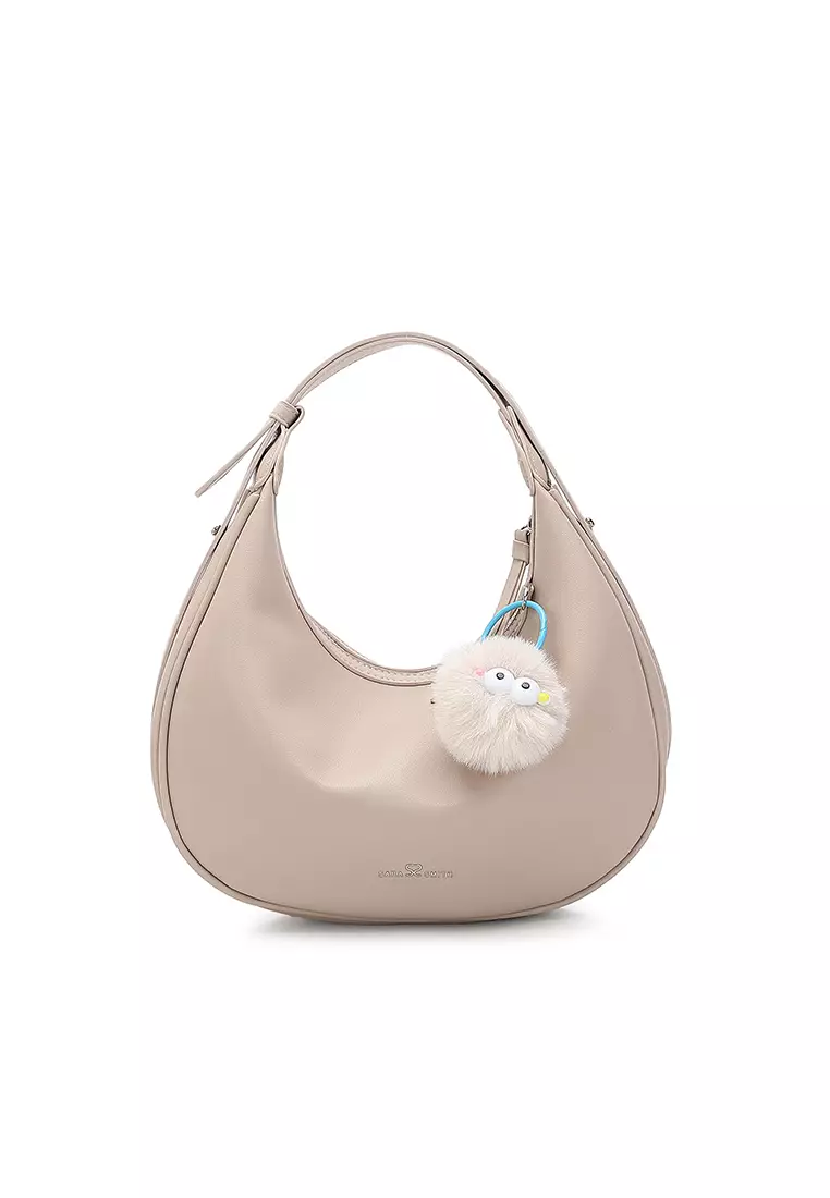 Women's Shoulder Bag / Sling Bag / Crossbody Bag (單肩包 / 斜孭袋) - 棕色