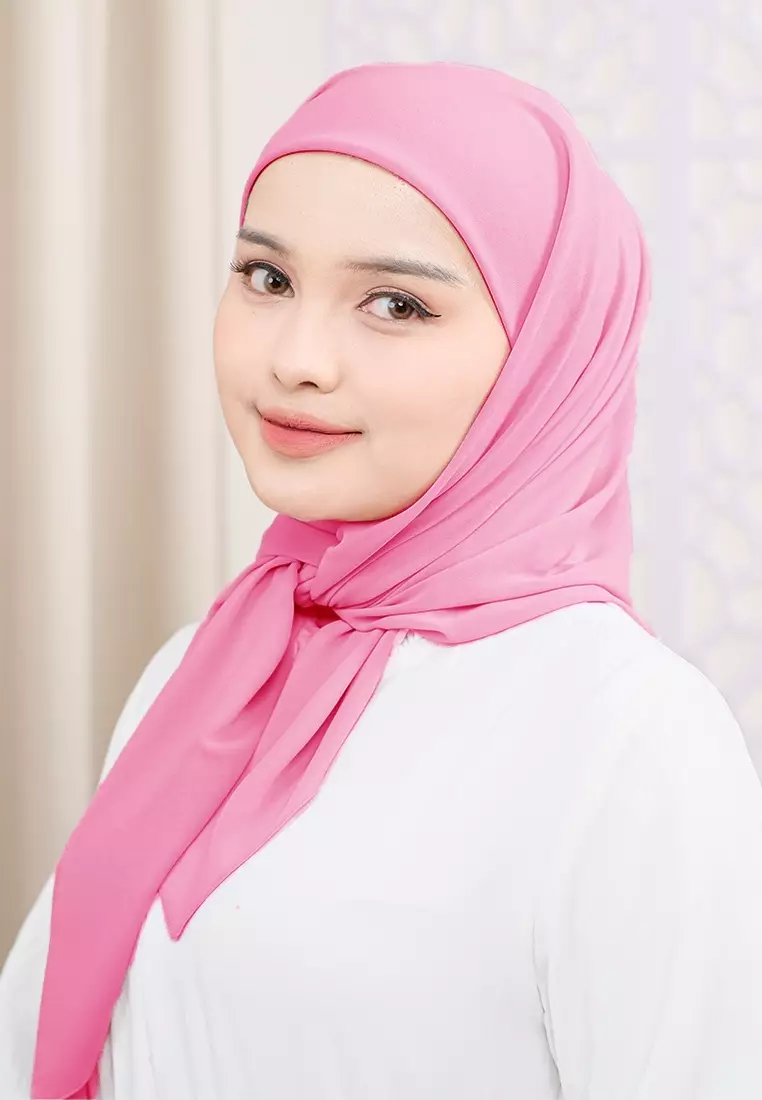 HIJAB INSTAN ALINE - BANDUNG PINK