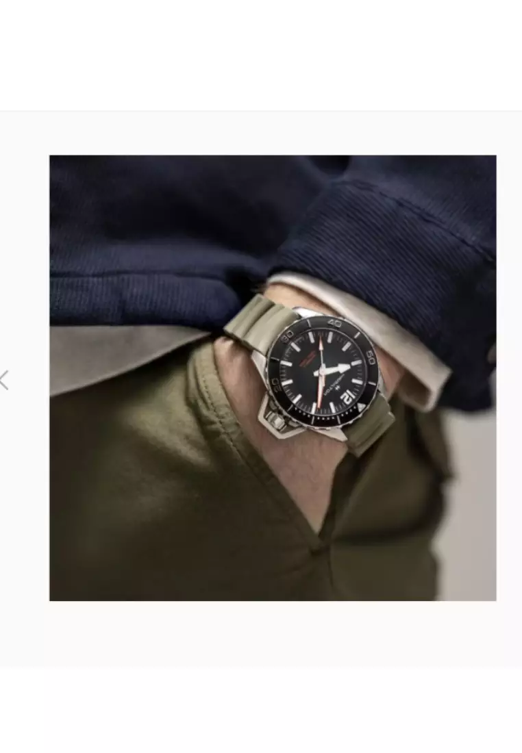 KHAKI NAVY AUTOMATIC MEN WATCH 46mm - HMT-H77825331