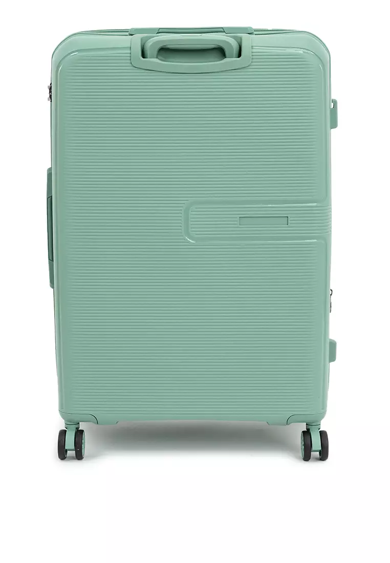 TVL-61000L-LightGreen Anti-Theft Luggage