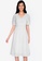 ZALORA BASICS white Embroidered Cotton Dress 1732FAA106F77FGS_1