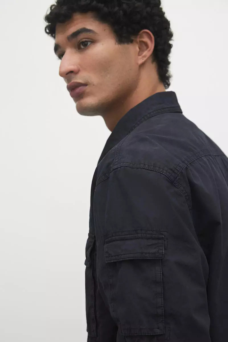 Regular Fit Utility overshirt