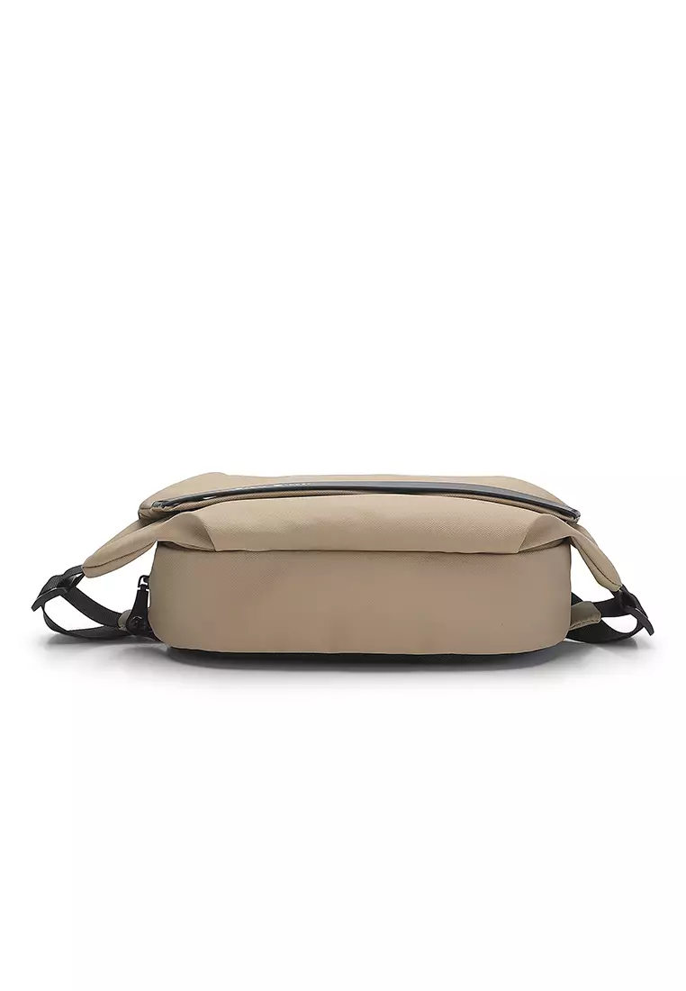 Men's Waist Bag / Belt Bag / Chest Bag (Tas Pinggang / Tas Dada Pria) - Krem