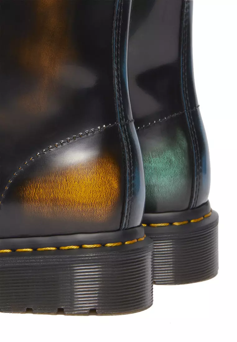 1460 Brush Off Leather Lace Up Ankle Boots Women