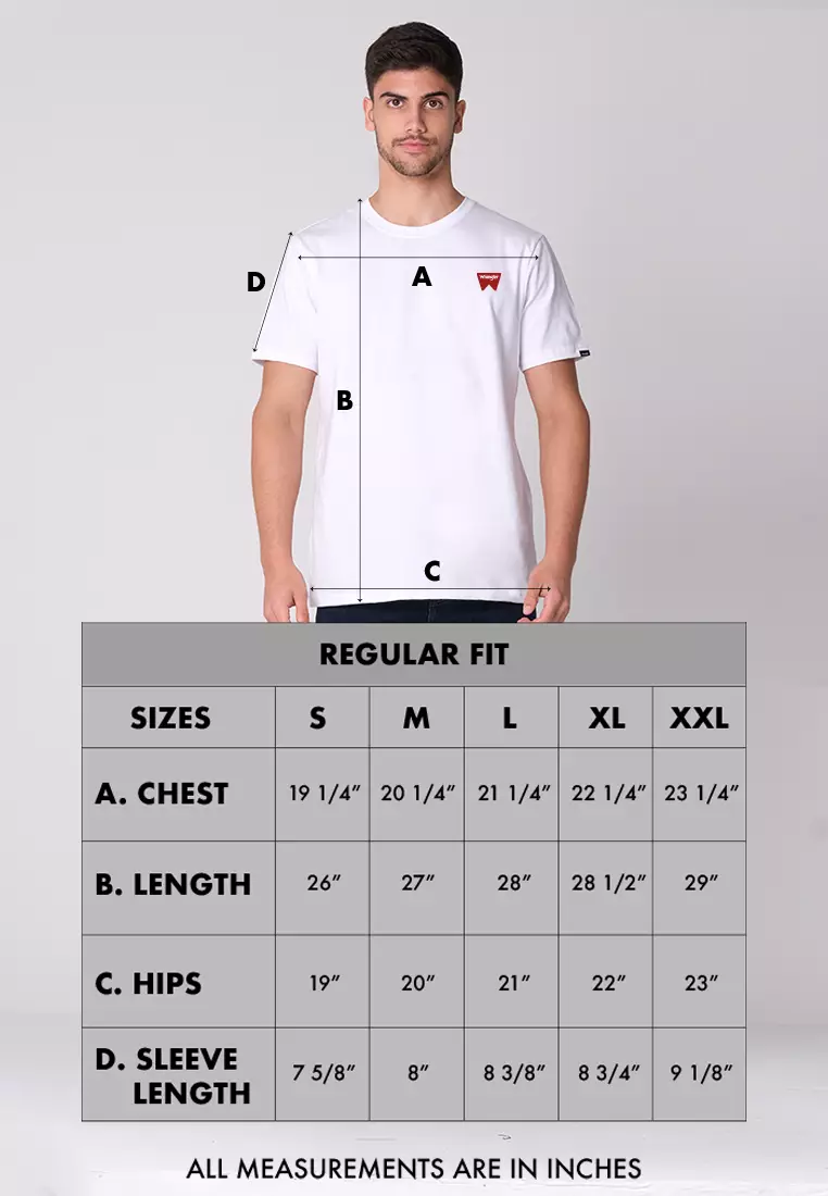 Buy Wrangler Wrangler Men's Statement Logo T-Shirt 2024 Online | ZALORA ...